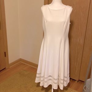 Calvin Klein white dress